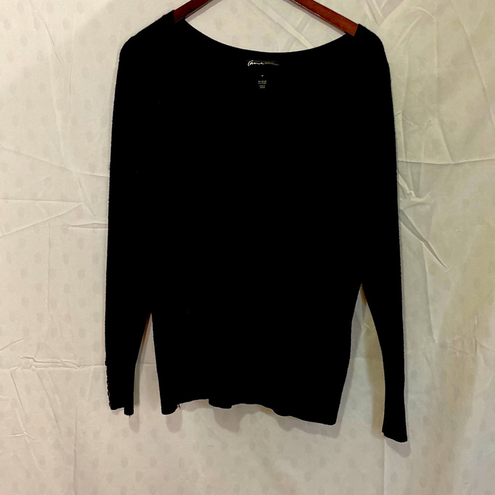 Lane Bryant black sweater size 14